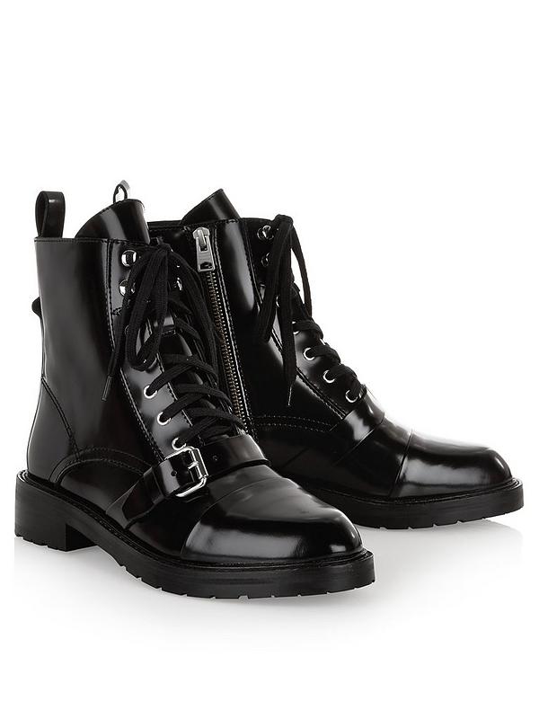 LH boots Black 38                  EU discount 68% WOMEN FASHION Footwear Lace up 