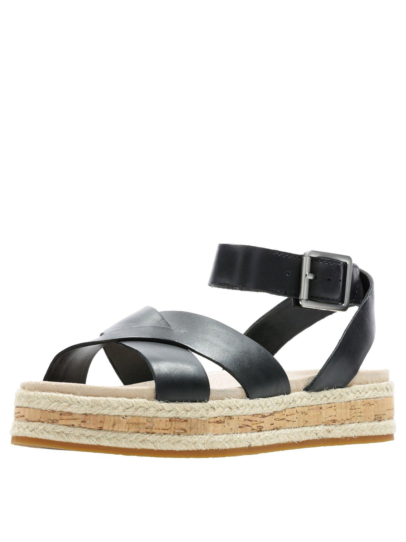 Clarks Botanic Poppy Wedge Sandal | very.co.uk