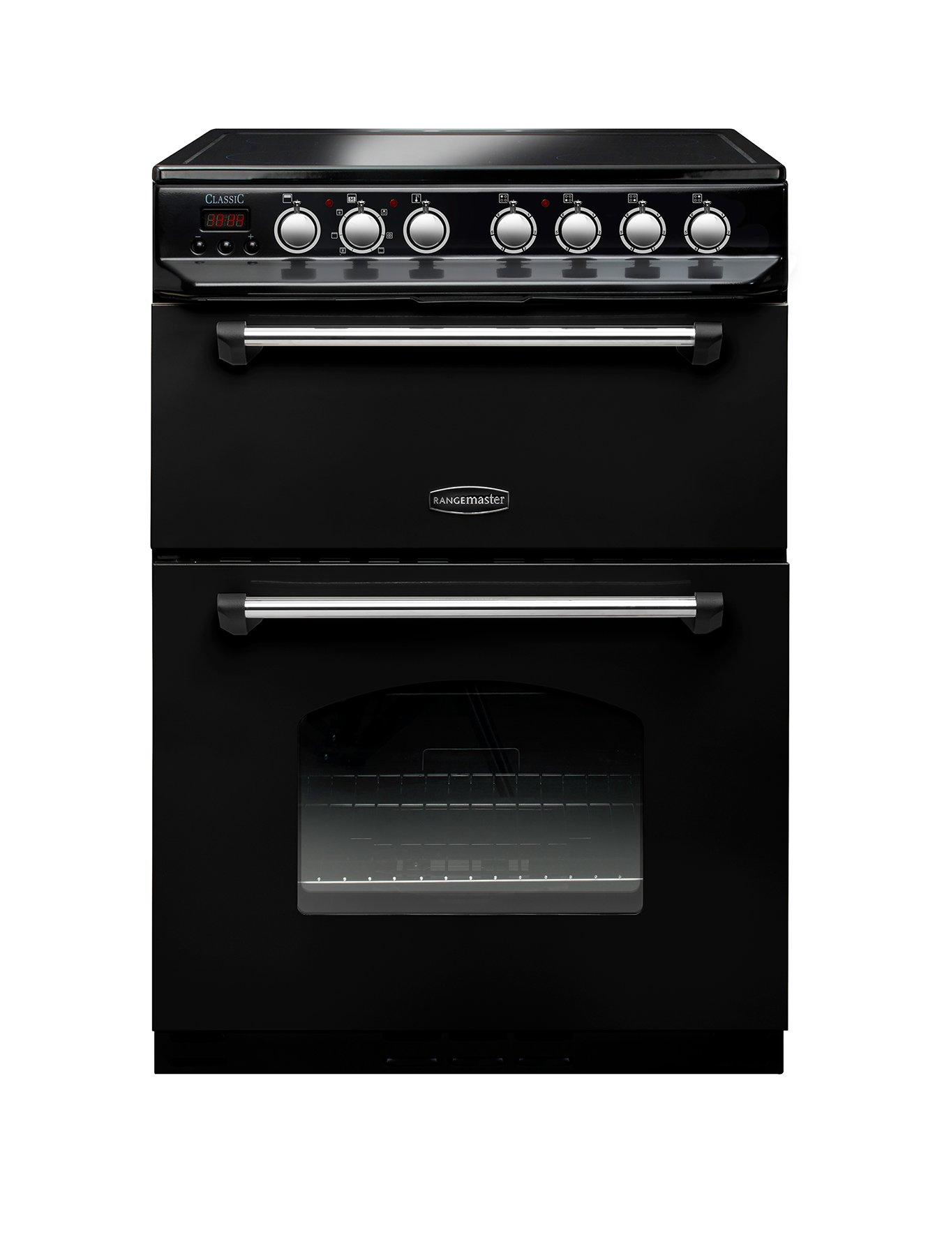 Rangemaster  Clas60Ecbl Classic 60Cm Electric Cooker – Black