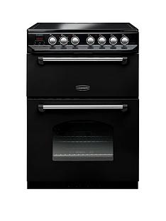 Rangemaster CLAS60ECBL Classic 60cm Electric Cooker with Ceramic Hob - Black