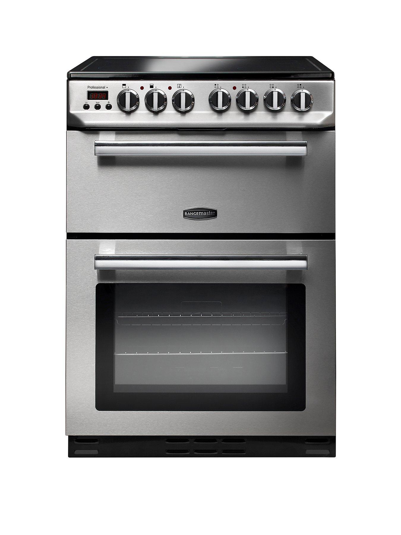 Rangemaster  Prop60Ecss Professional 60Cm Wide Electric Cooker - Stainless Steel