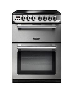 Rangemaster PROP60ECSS Professional 60cm Wide Electric Cooker with Ceramic Hob - Stainless Steel