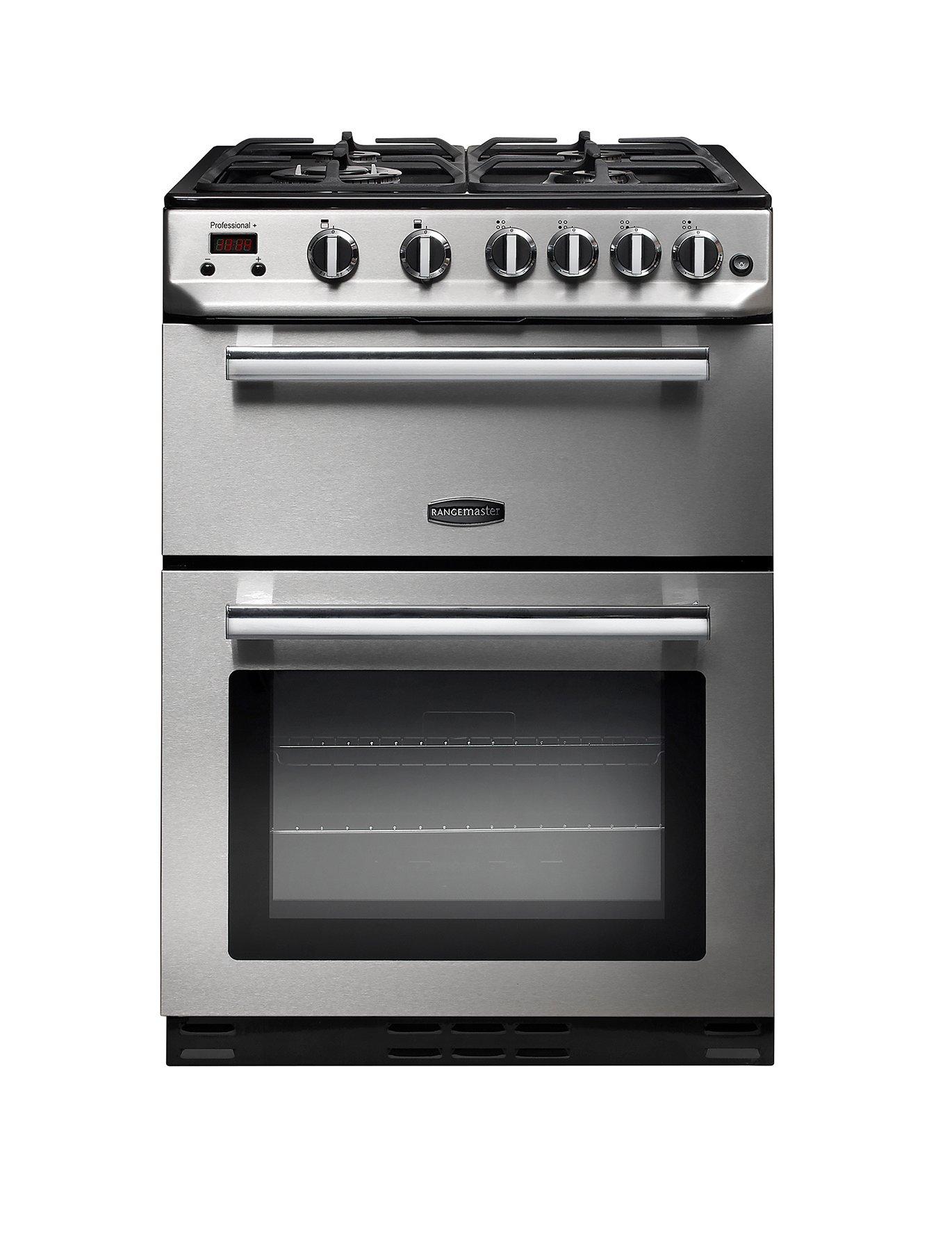 Rangemaster  Prop60Ngfss Professional 60Cm Wide Gas Cooker – Stainless Steel
