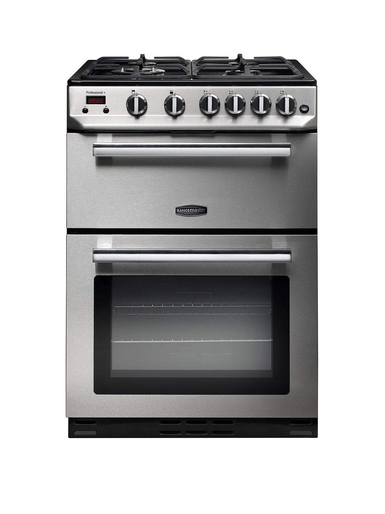Rangemaster  Prop60Ngfss Professional 60Cm Wide Gas Cooker - Stainless Steel