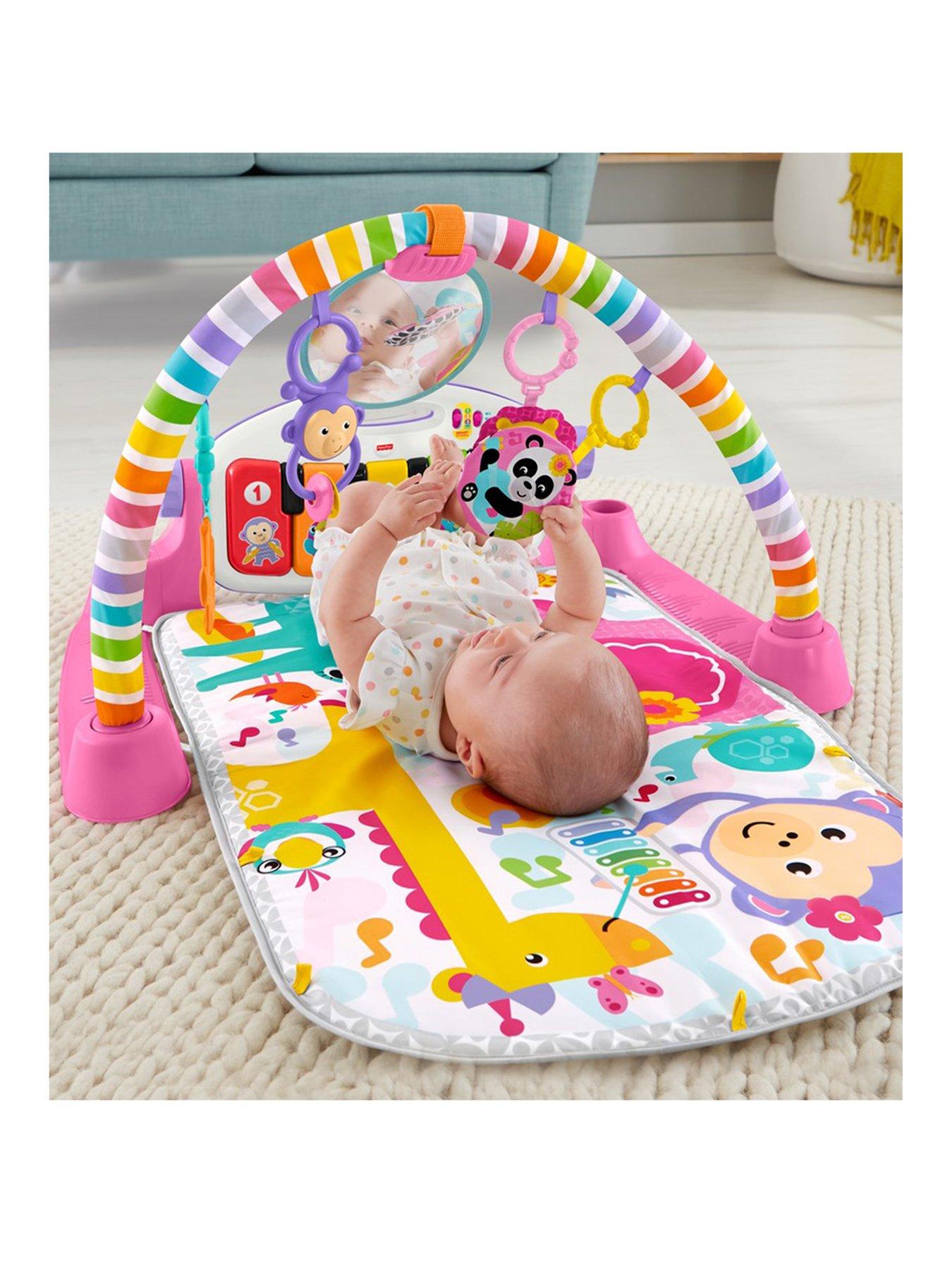 fisher price piano gym pink