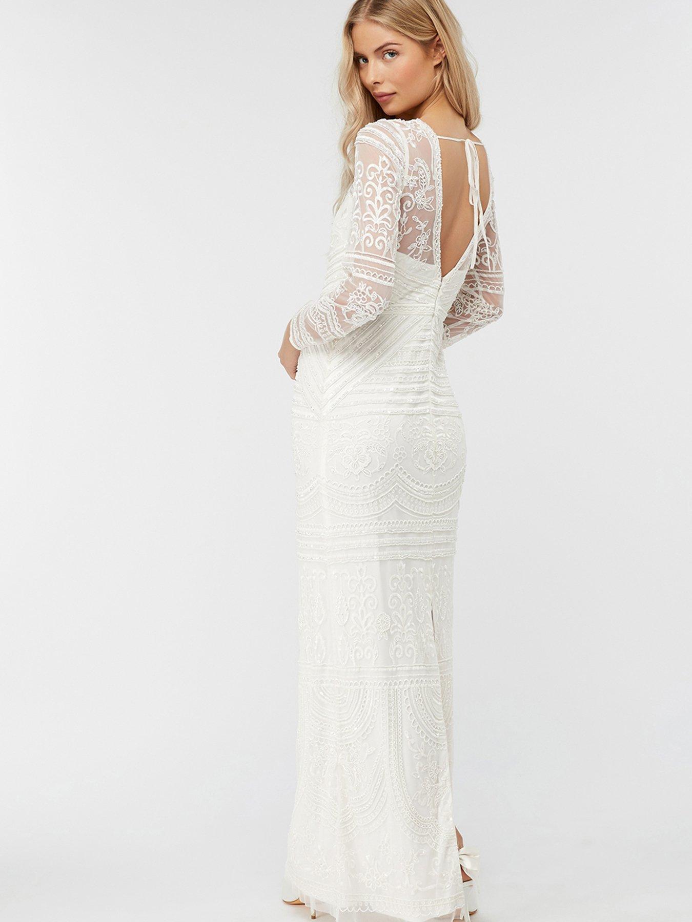 monsoon charlotte high low dress