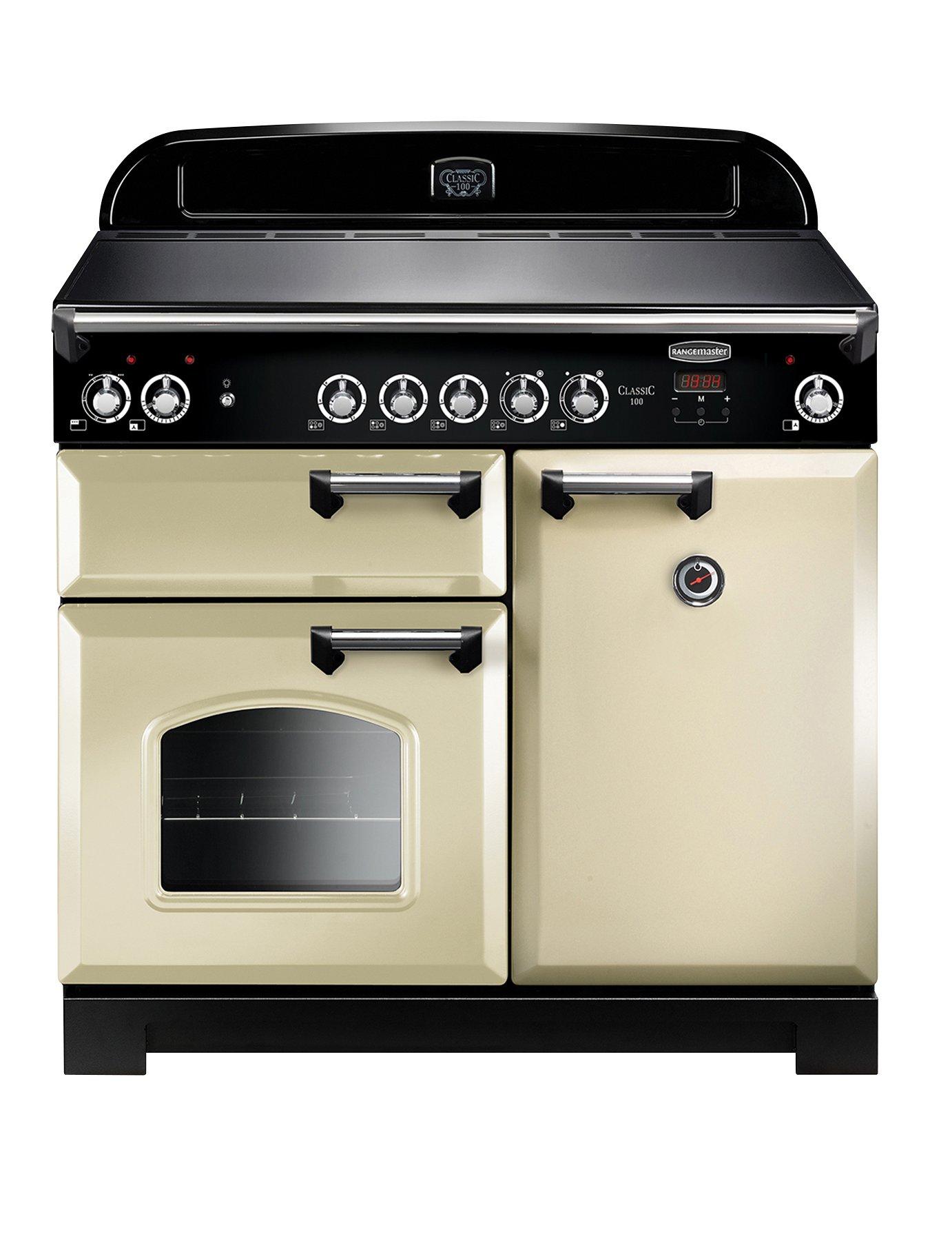 Rangemaster  Cla100Eccr Classic 100Cm Electric Range Cooker - Cream