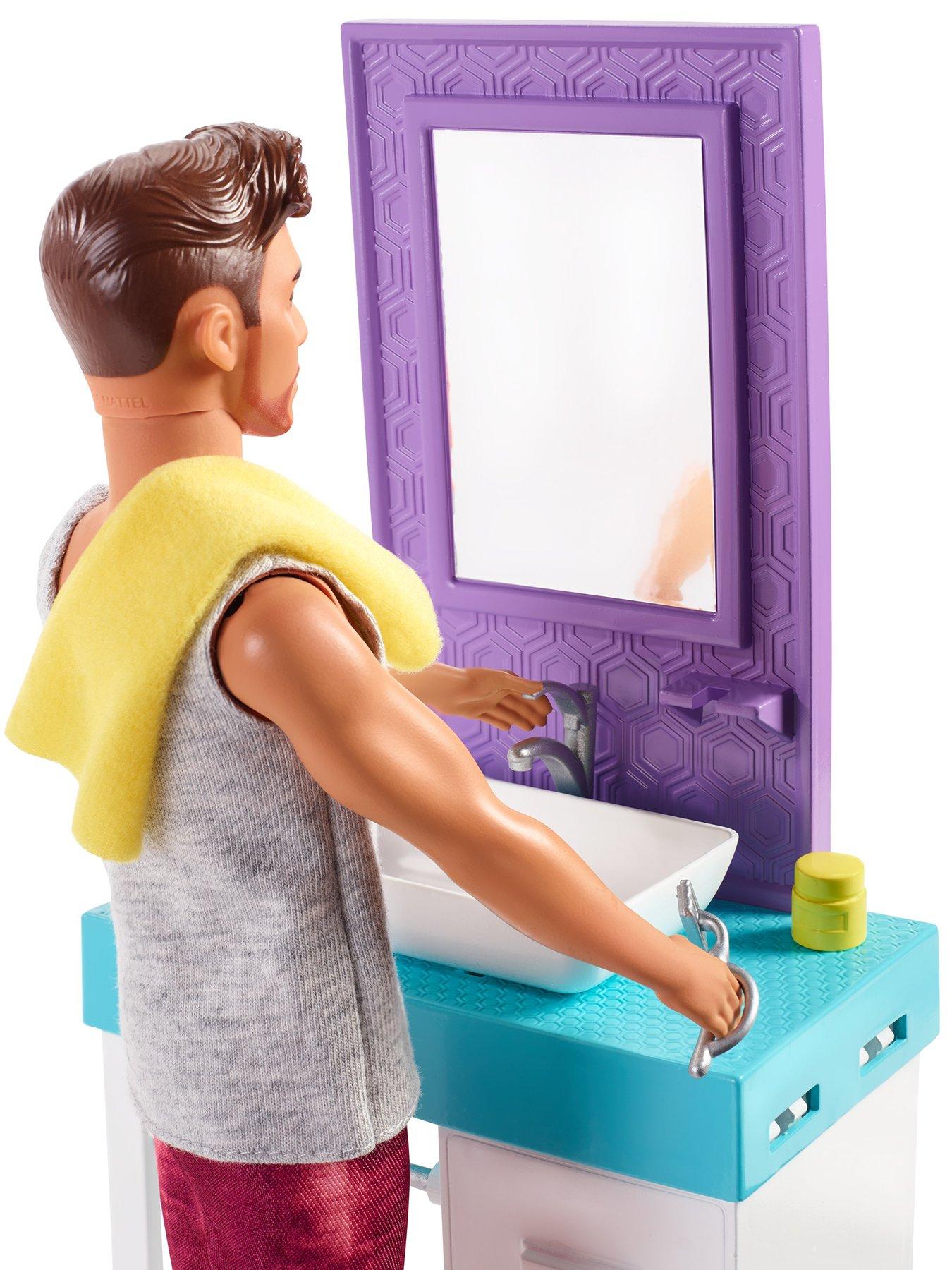 shaving ken barbie doll