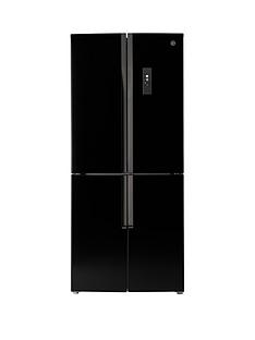 Hoover HFDN180BK 78.5cm Total No Frost 4 Door American Style Fridge Freezer - Black