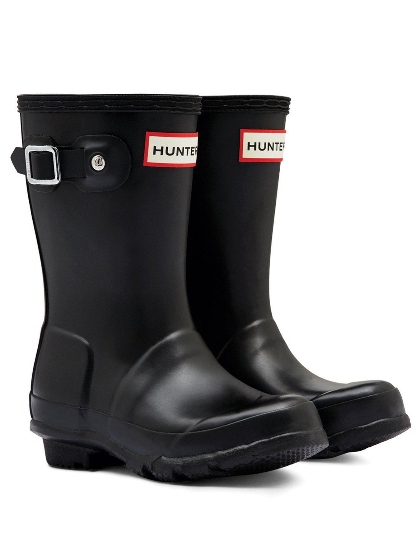 Boys green hunter wellies best sale