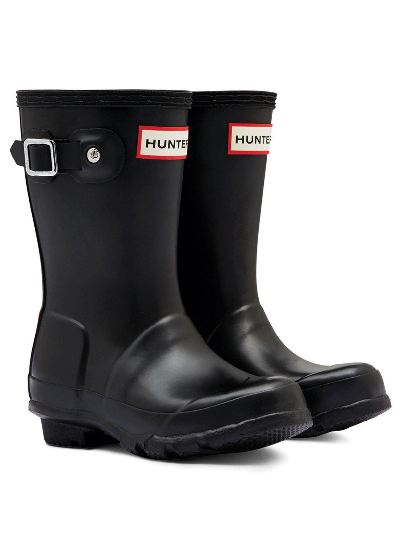 Hunter Original Kids Wellington Boots - Black