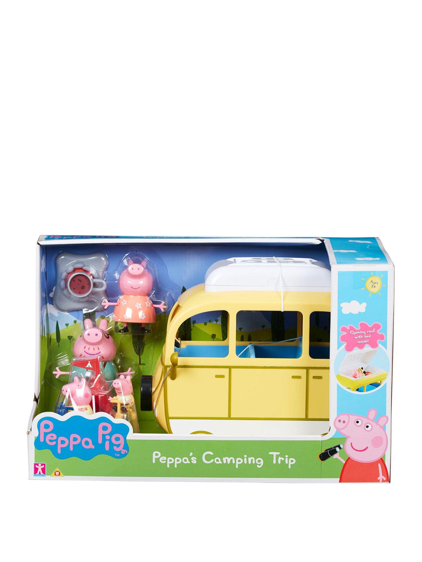 peppa pig camper van and park playset