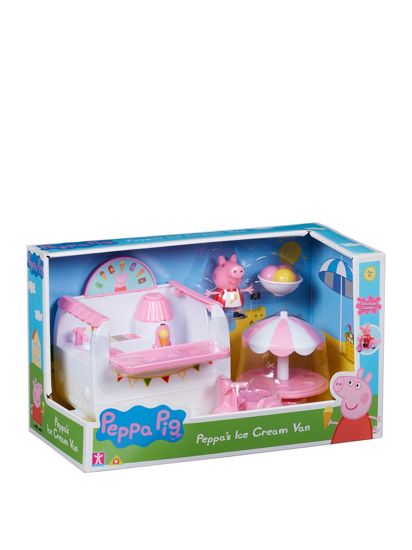 peppa pig ice cream set