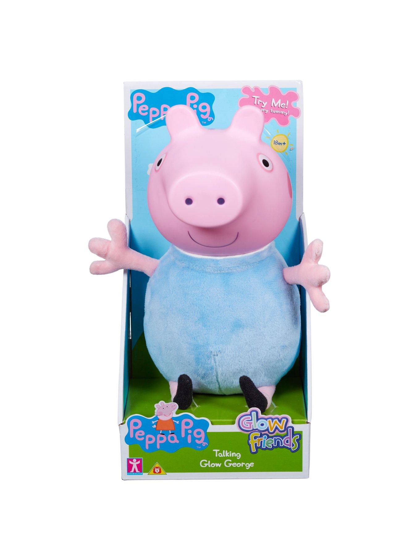 talking george pig plush