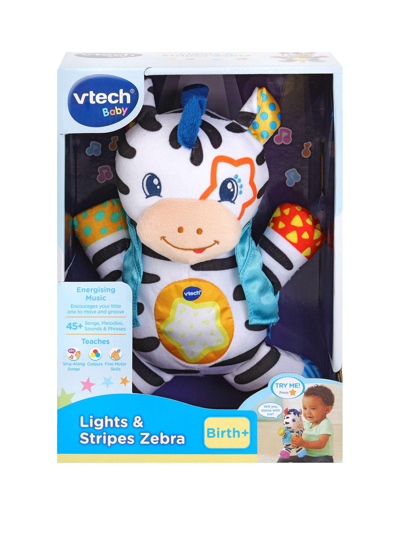 vtech lights & stripes zebra