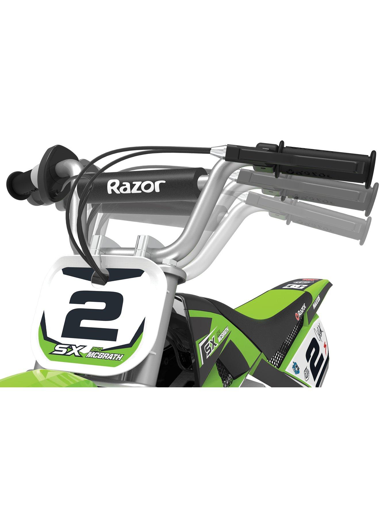 Image 3 of 7 of Razor SX350 McGrath Electric Dirt Bike for Kids 13+ - Green