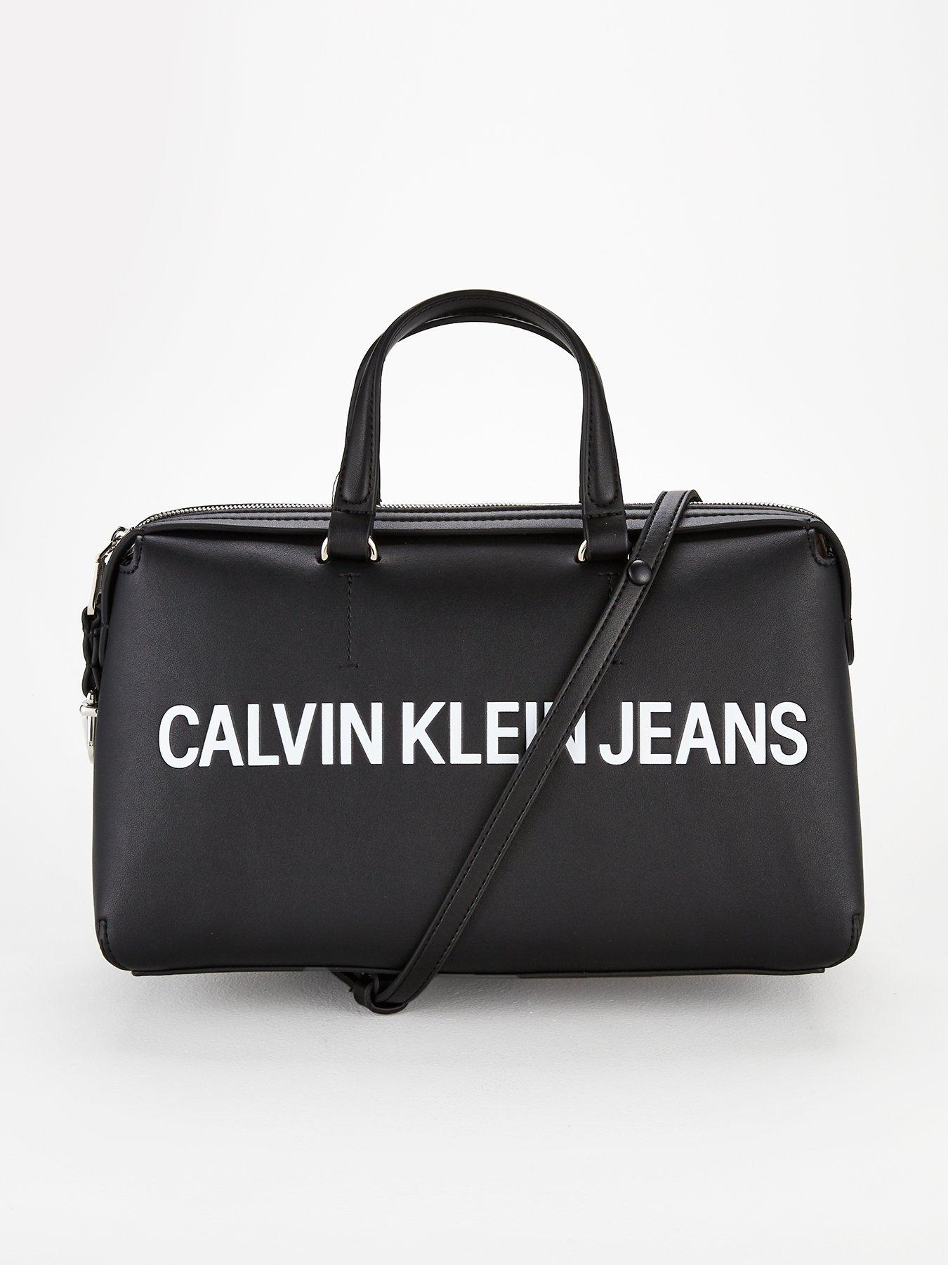 calvin klein barrel bag