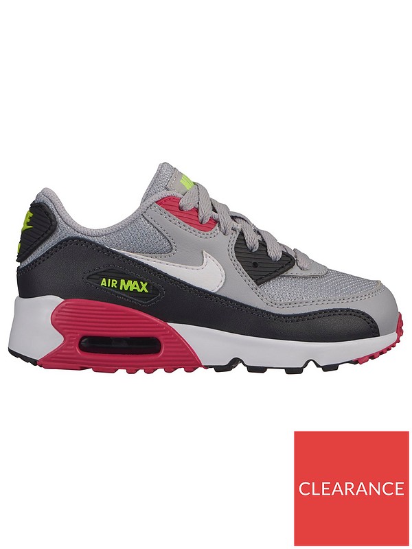 Air Max 90 Mesh Childrens Trainers GreyPink Nike Air Max 720 'Game Change' YoungerOlder Kids' Shoe