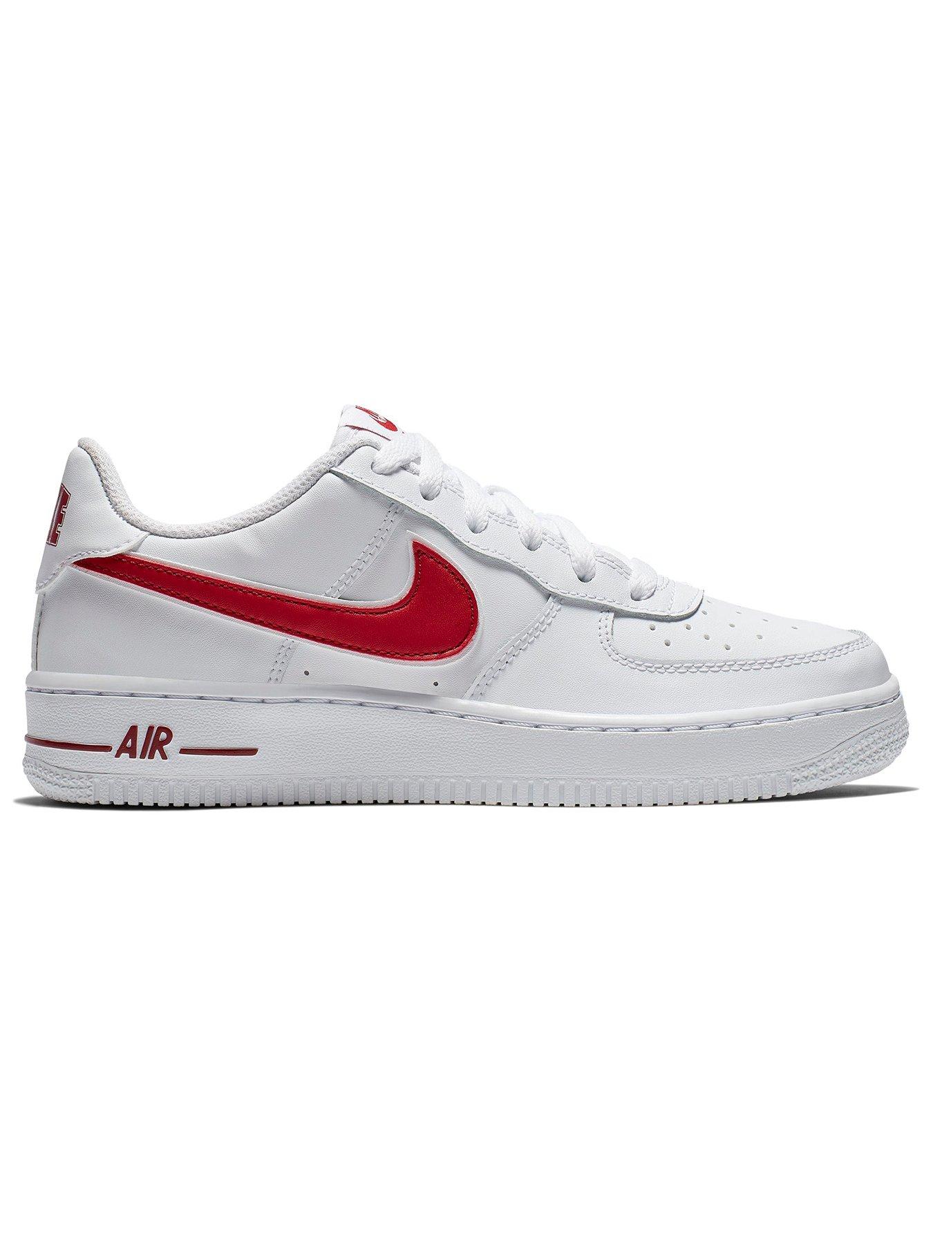 nike air force red tick junior