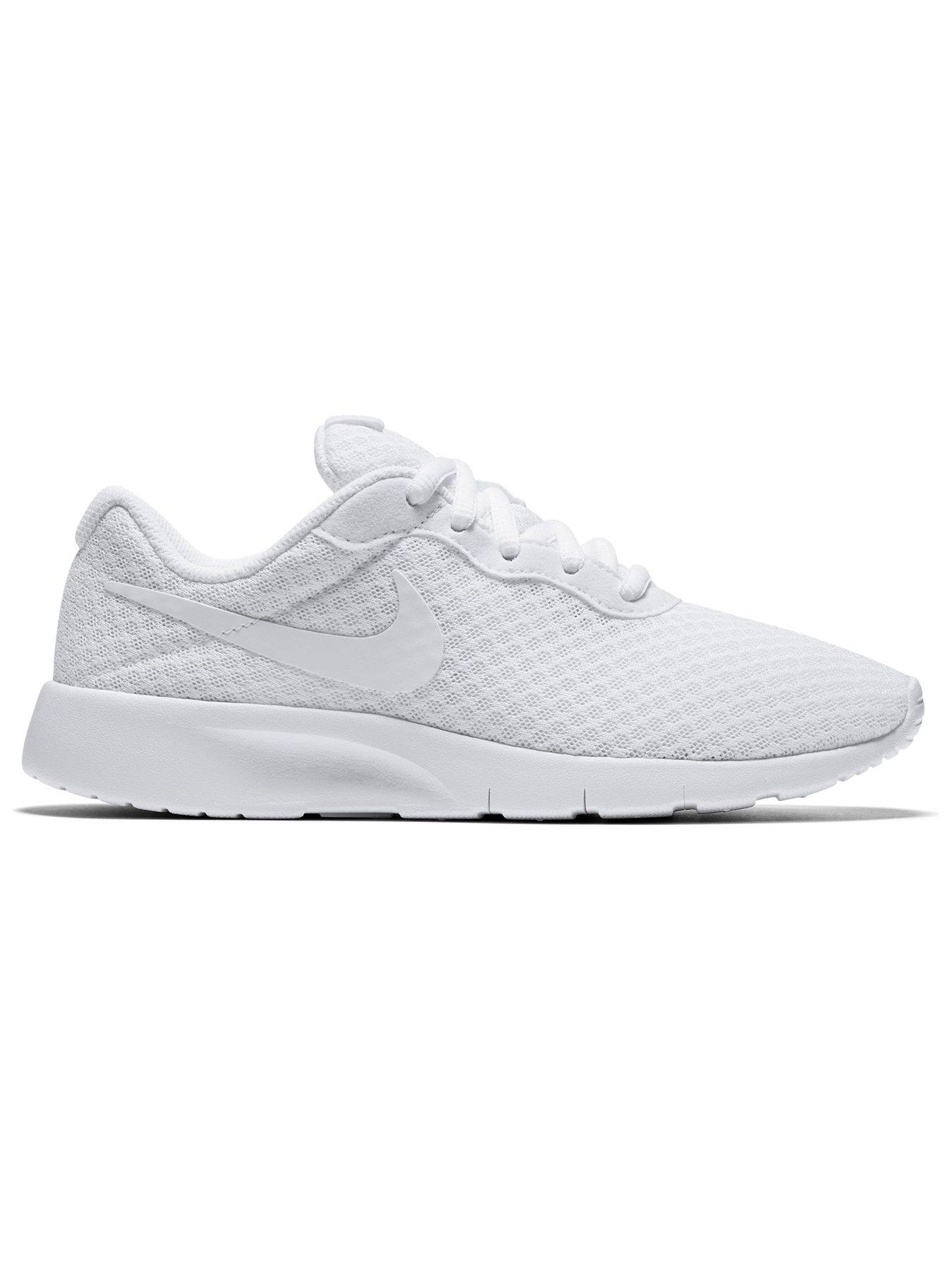 nike tanjun white junior