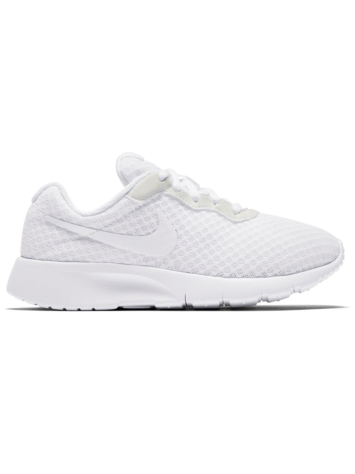 nike tanjun white trainers