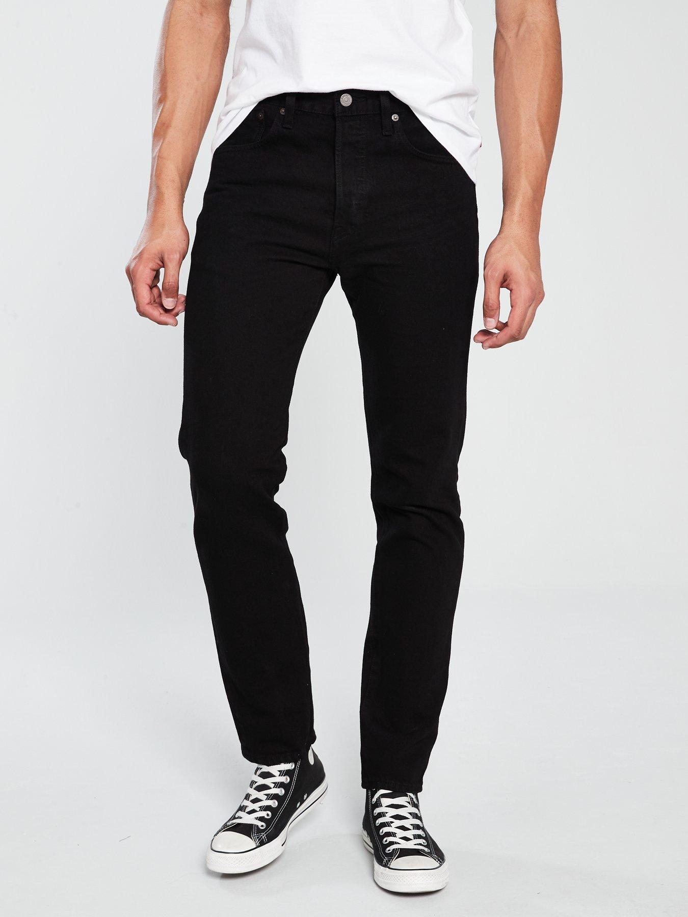 levi's 501 tapered black