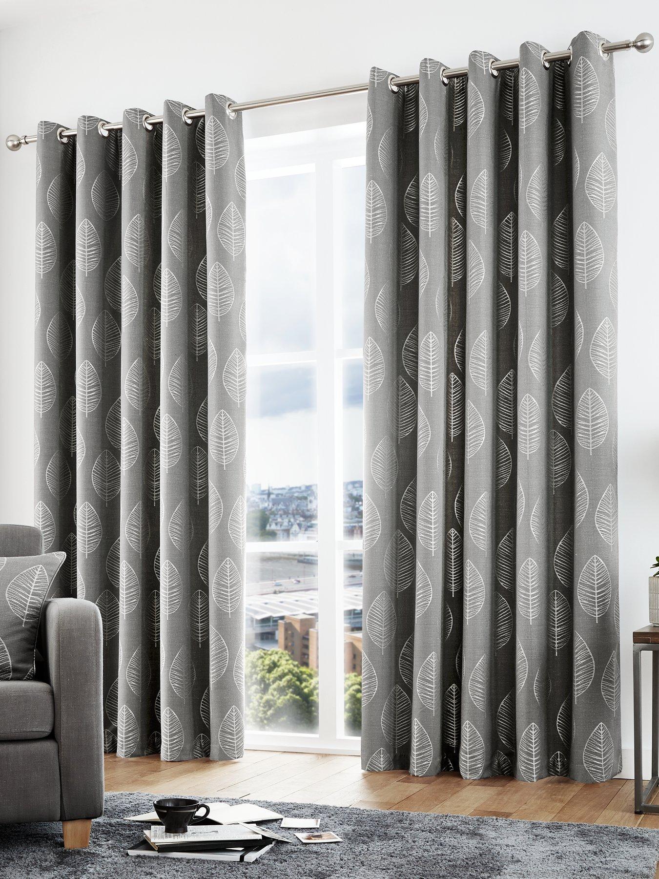 Curtina Helsinki Lined Eyelet Curtains Very Co Uk