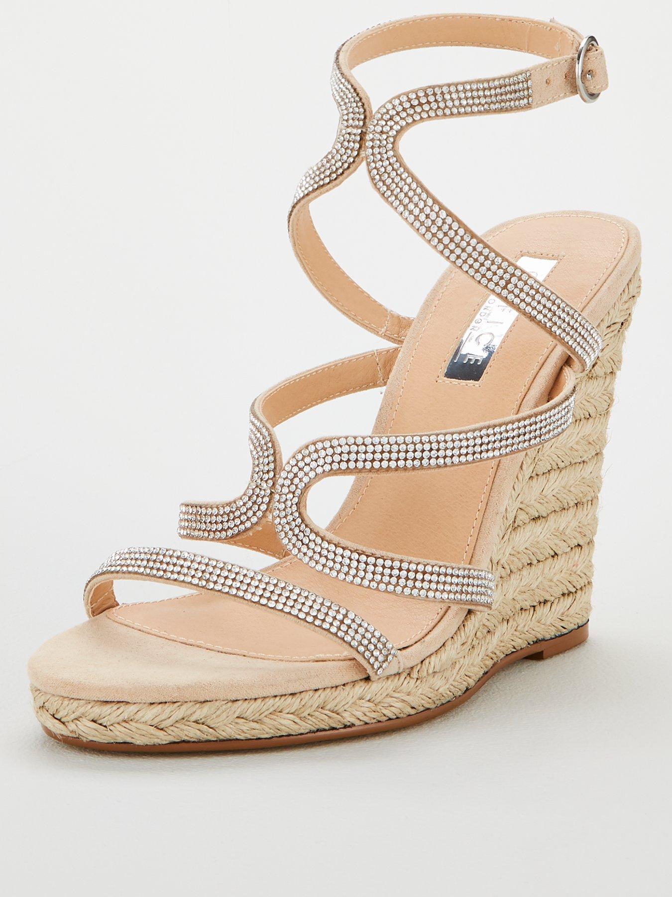 office diamante sandals