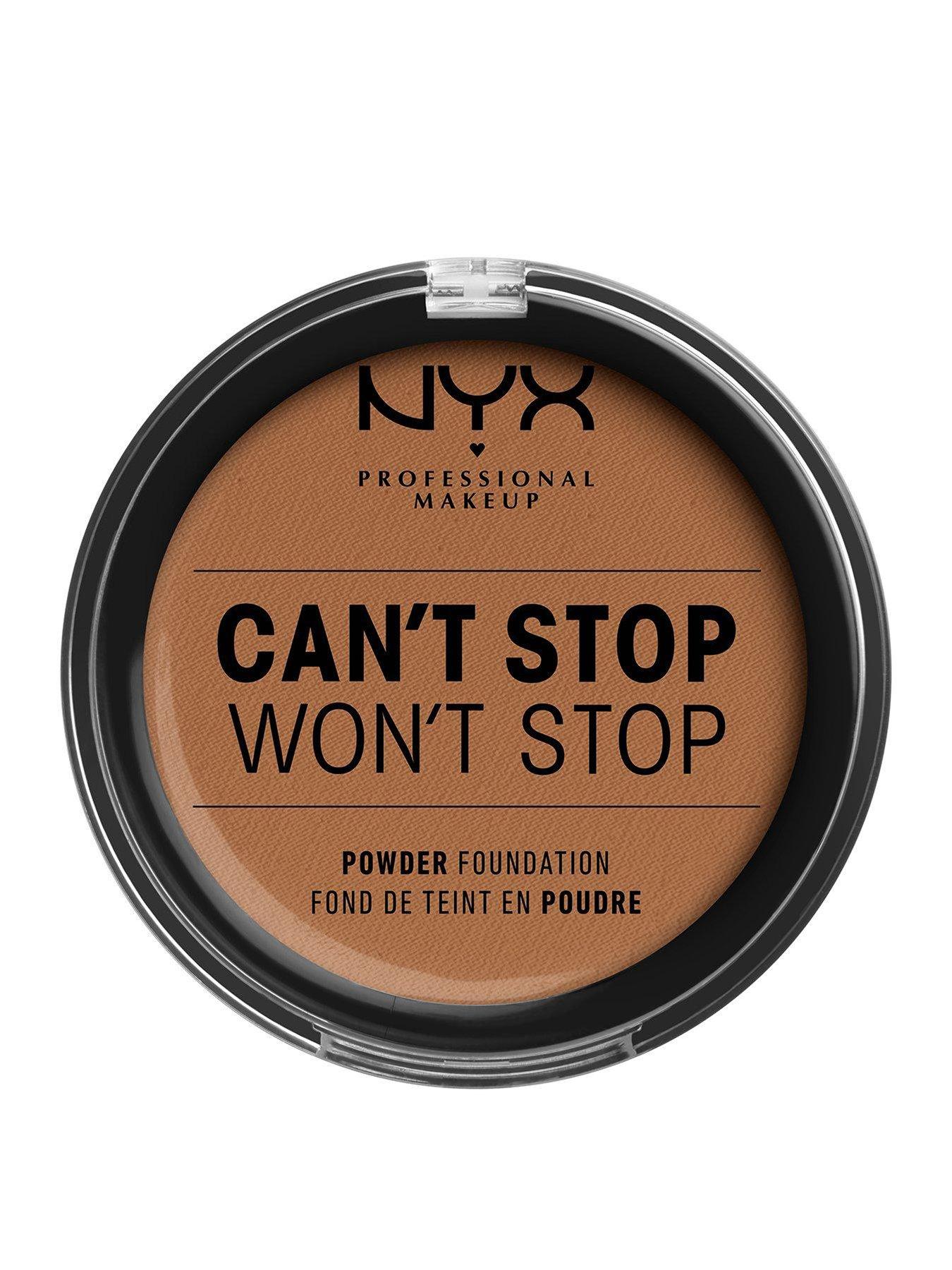 NYX PROFESSIONAL MAKEUP Can't Stop Wont Stop Full Coverage Powder Foundation