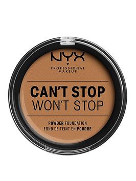 Maquillaje en polvo Can't Stop Won't Stop de NYX Professional Makeup