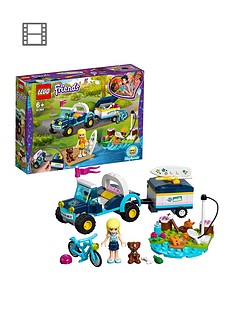 LEGO 41364 Friends Stephanie's Toy Buggy & Trailer, Stephanie mini-doll and Action Figures, Fun Playset for Kids Best Price and Cheapest