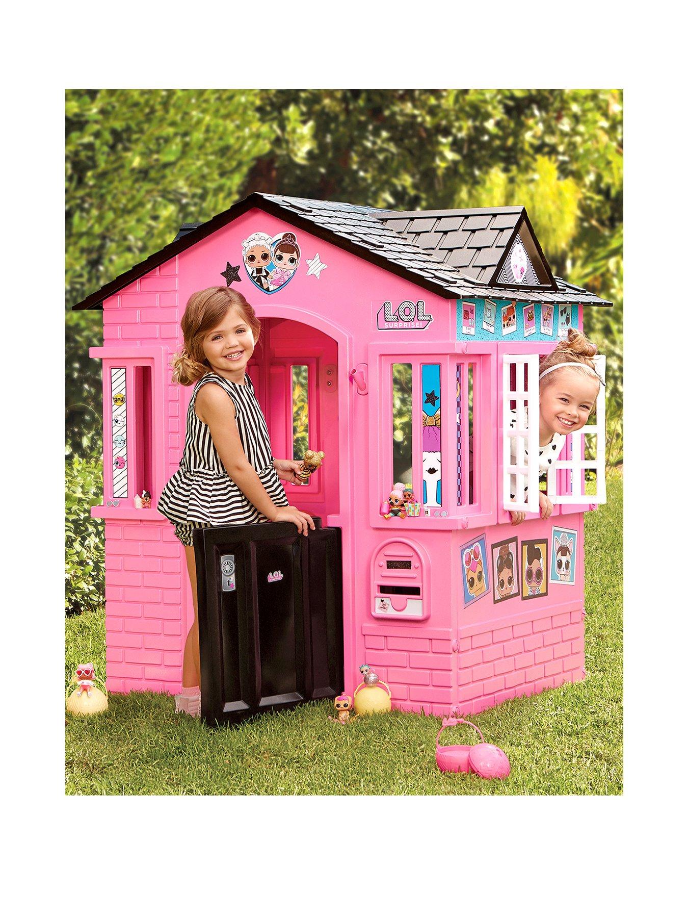 Little Tikes Pink Cottage Playhouse With Glitter Very Co Uk