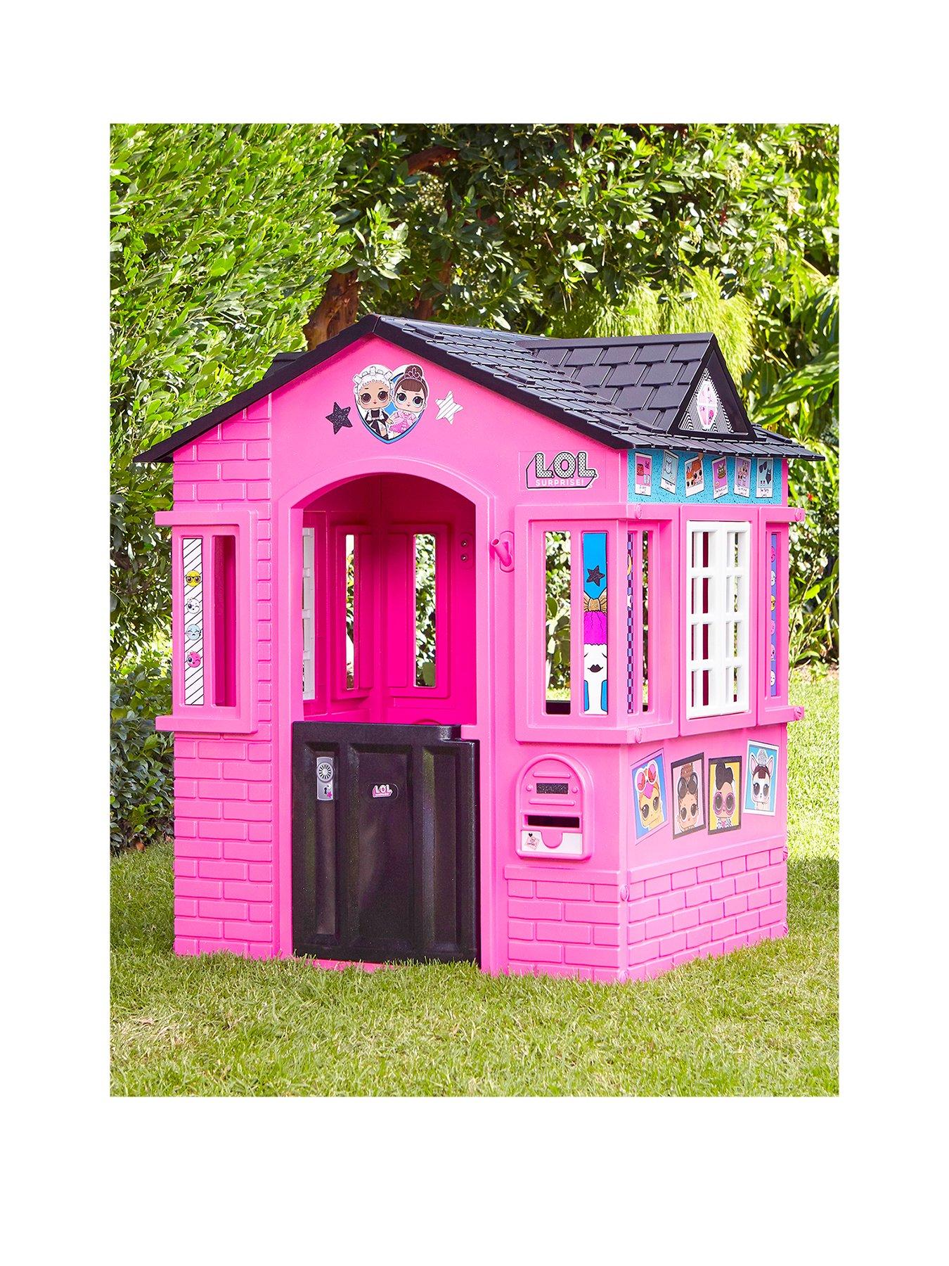 Little Tikes Pink Cottage Playhouse With Glitter Very Co Uk