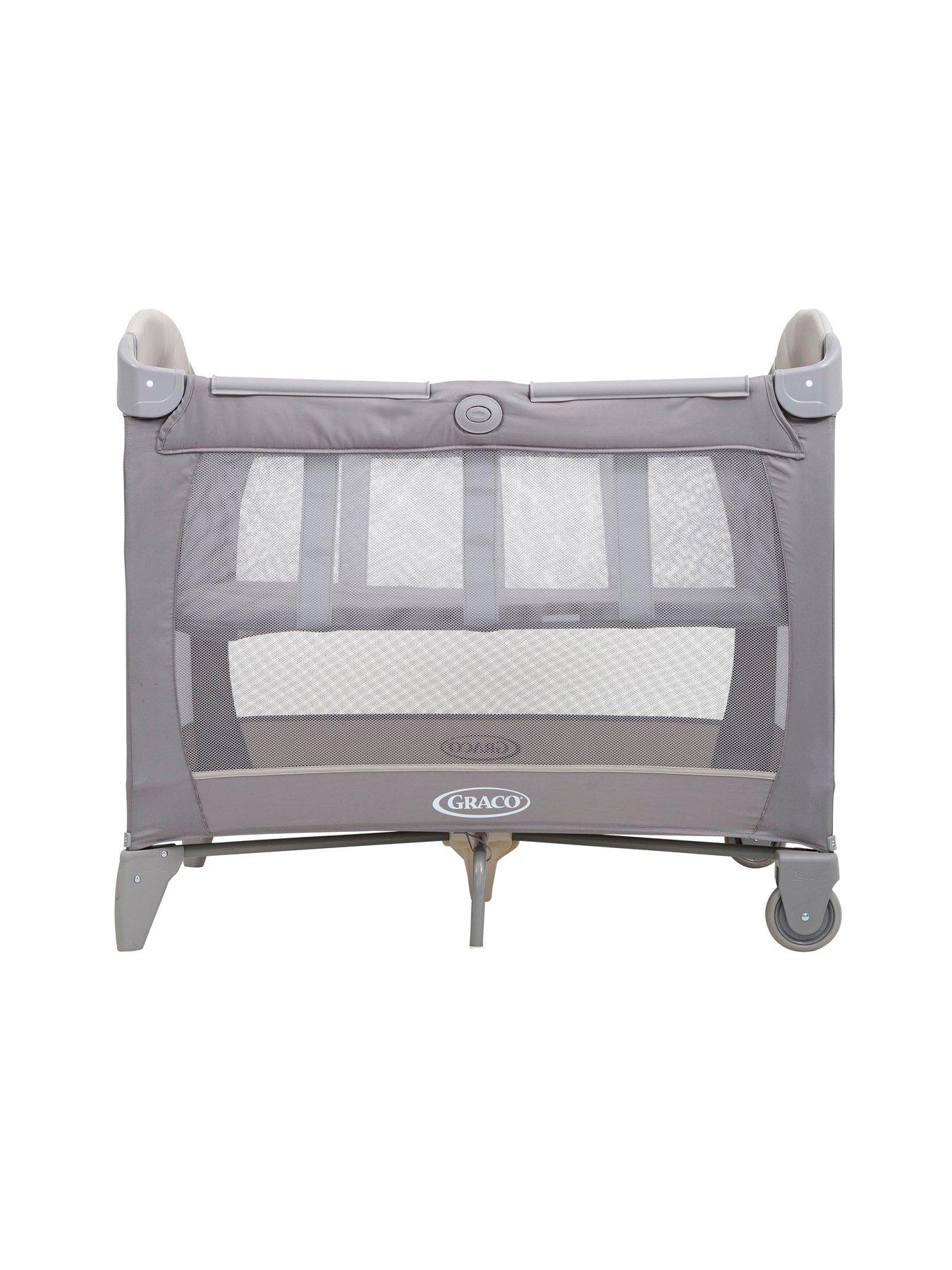 graco travel cot with bassinet