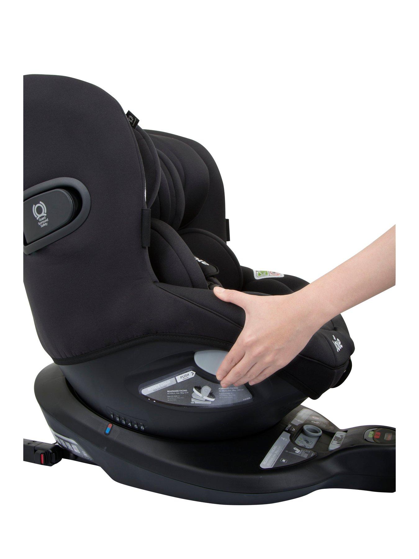 Joie 360 isofix release button best sale