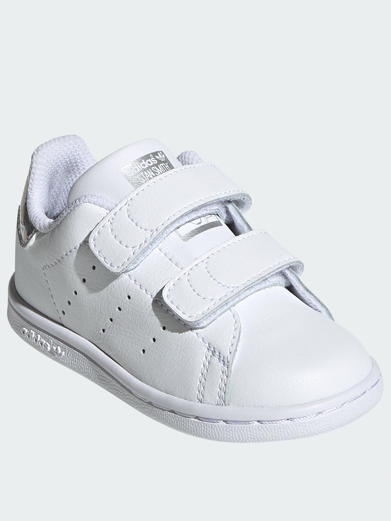white infant adidas