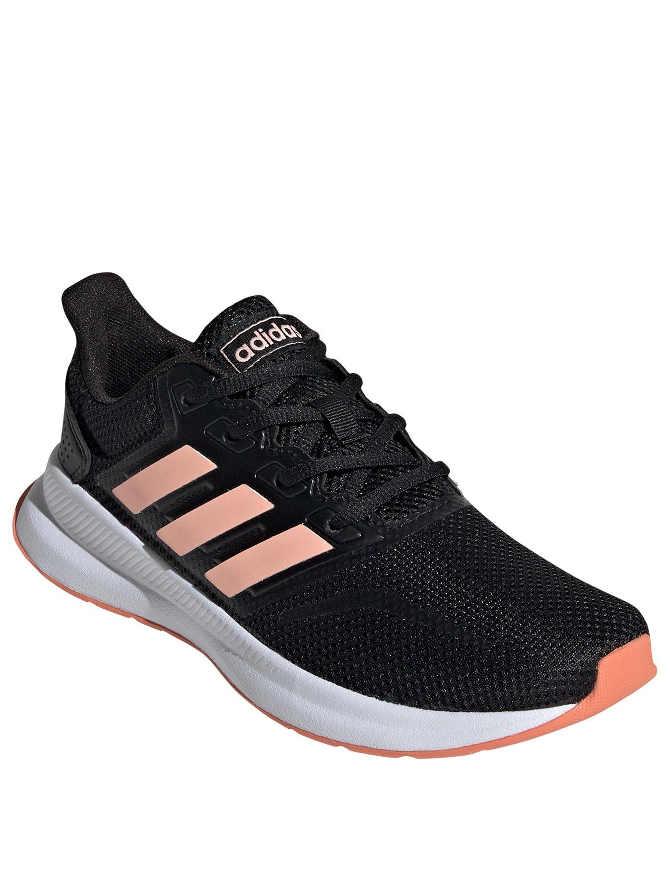 adidas trainers black and pink