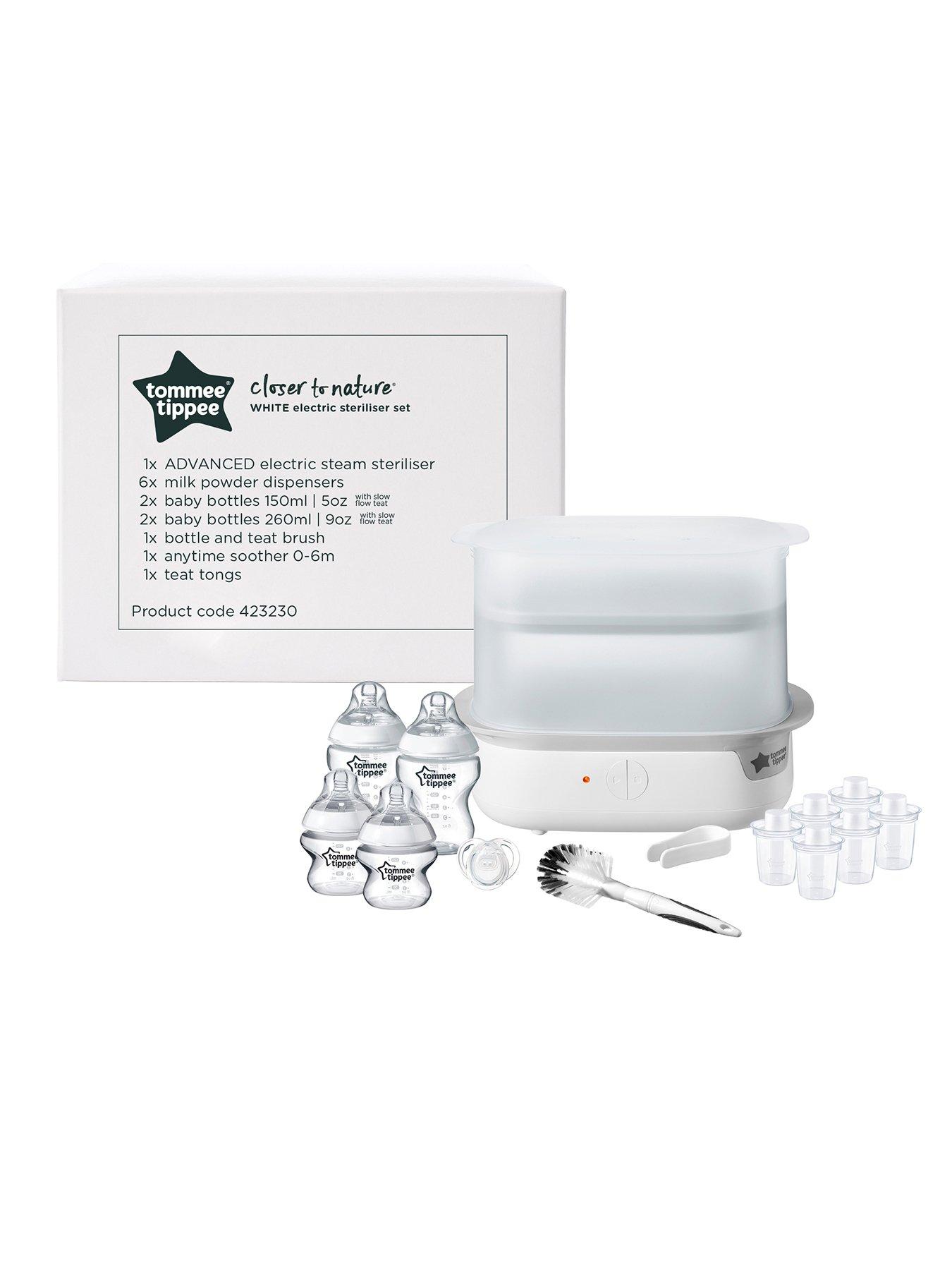 tommee tippee electric steriliser starter set