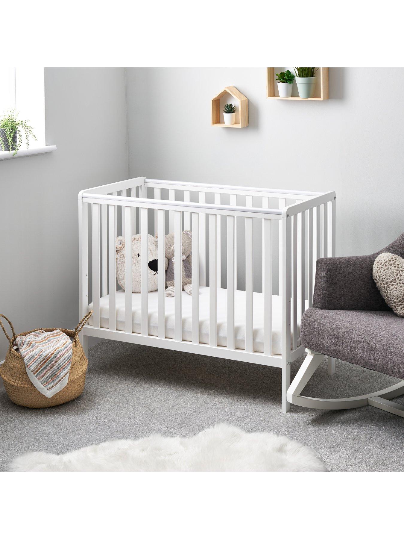 Obaby Bantam Space Saver Cot Bed & Mattress Very.co.uk