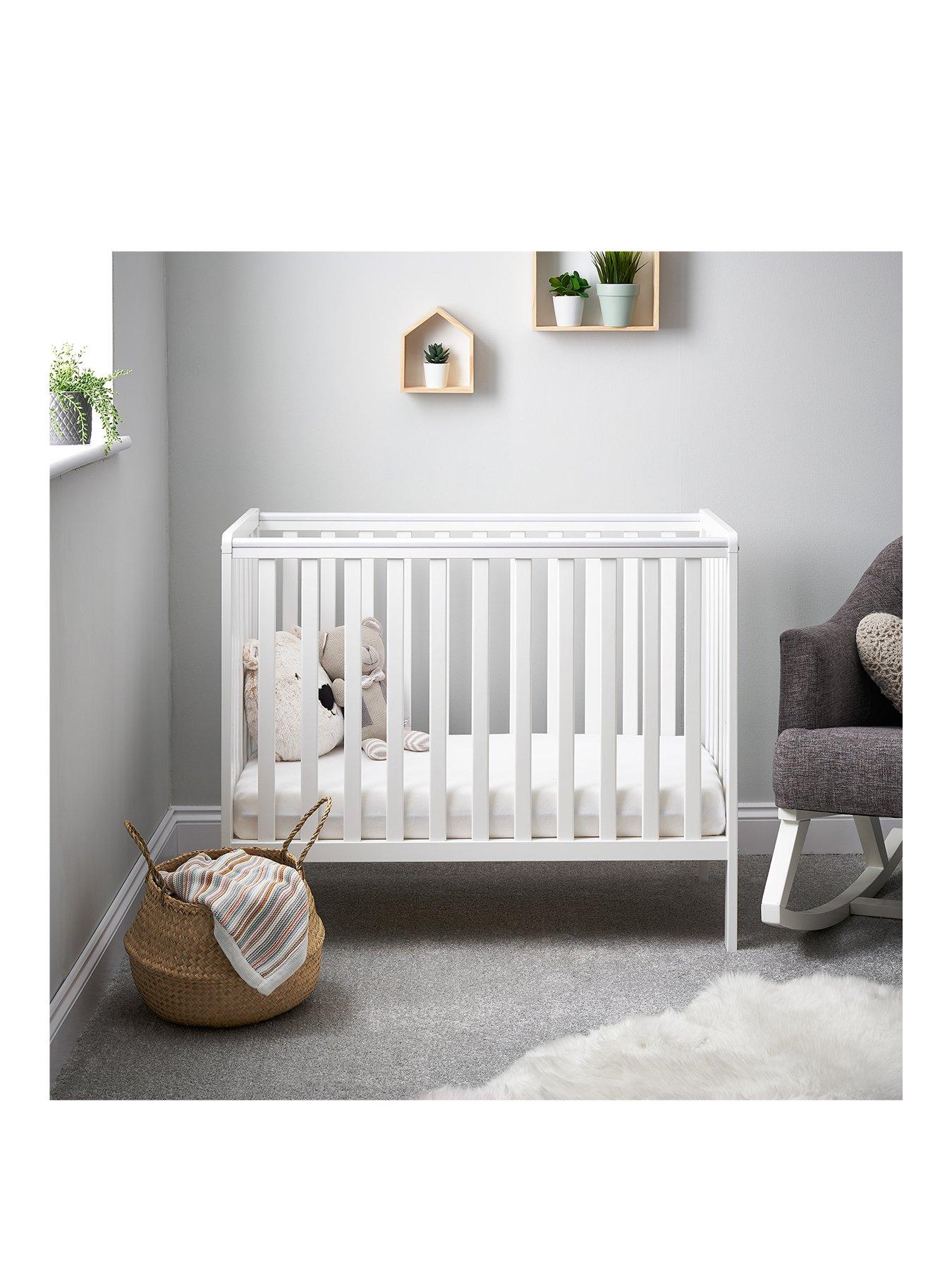 Obaby Bantam Space Saver Cot Bed & Mattress very.co.uk