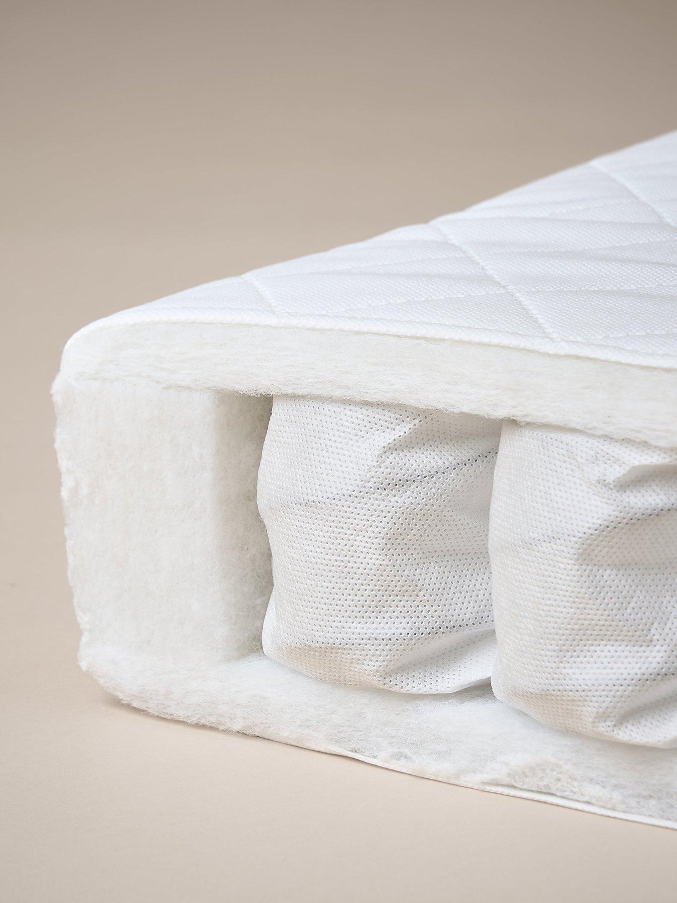undefined Pocket Sprung Cot Bed Mattress 140x70cm