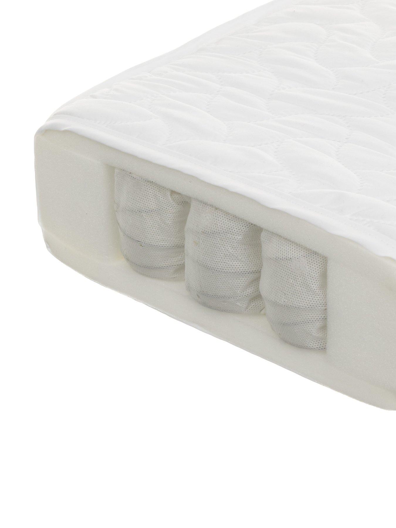 obaby sprung cot bed mattress