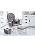  image of obaby-recliner-nursery-chair-amp-stool