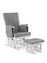  image of obaby-deluxe-recliner-nursery-chair-amp-stool