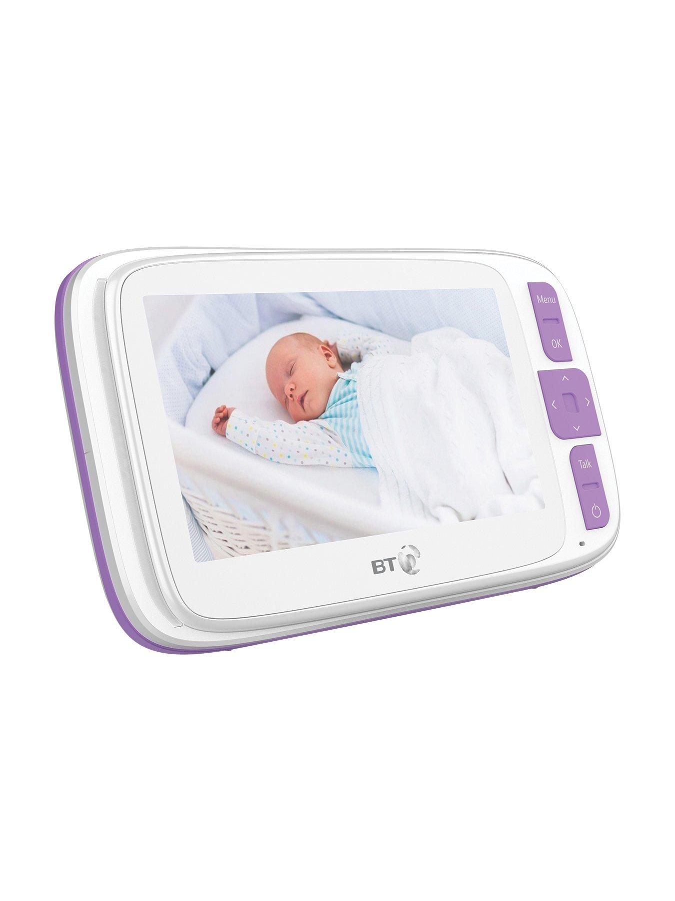 bt smart baby monitor 5 inch screen