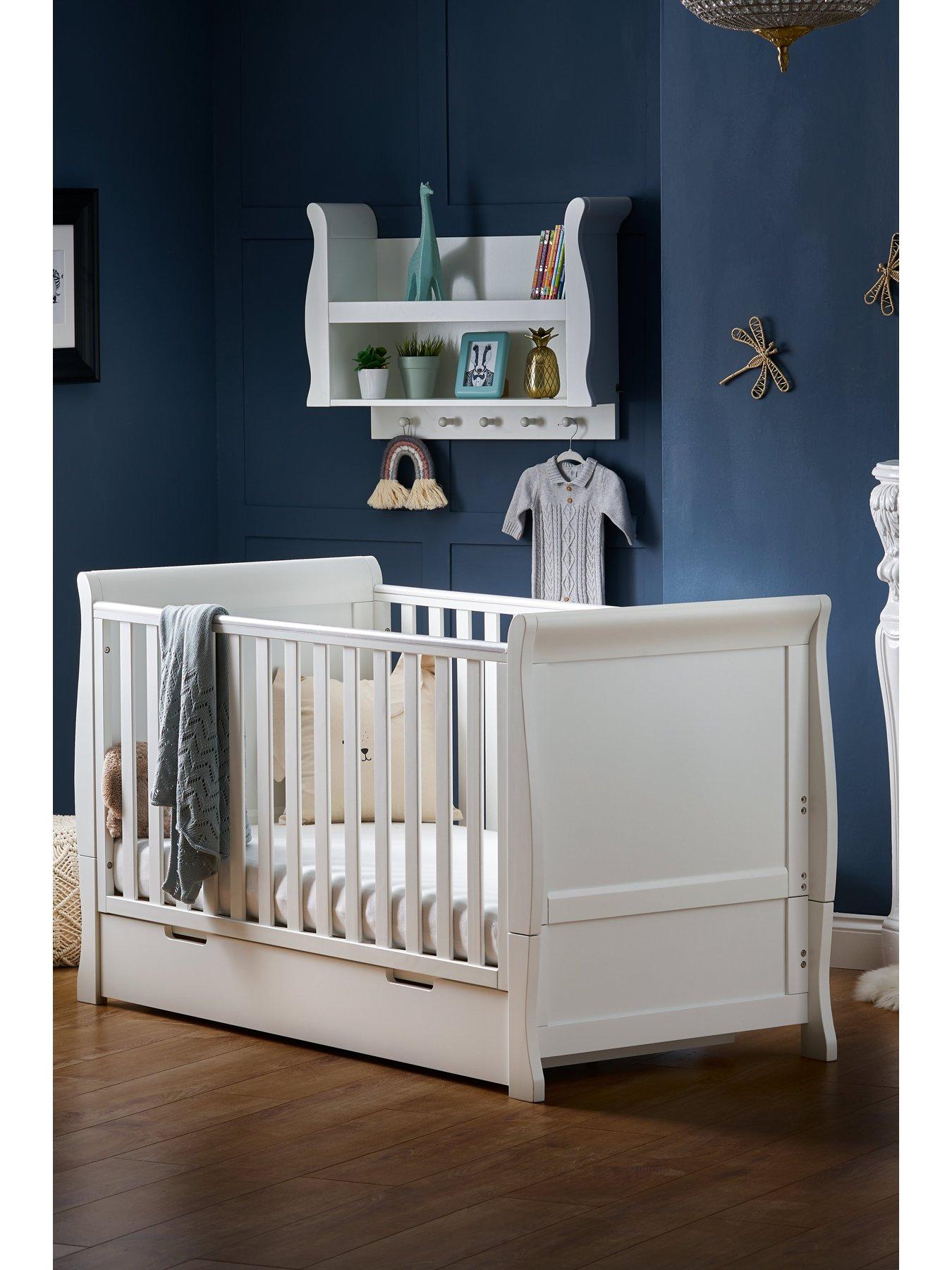 Image 3 of 7 of Obaby Stamford Classic Sleigh 2-Piece Nursery Furniture Set