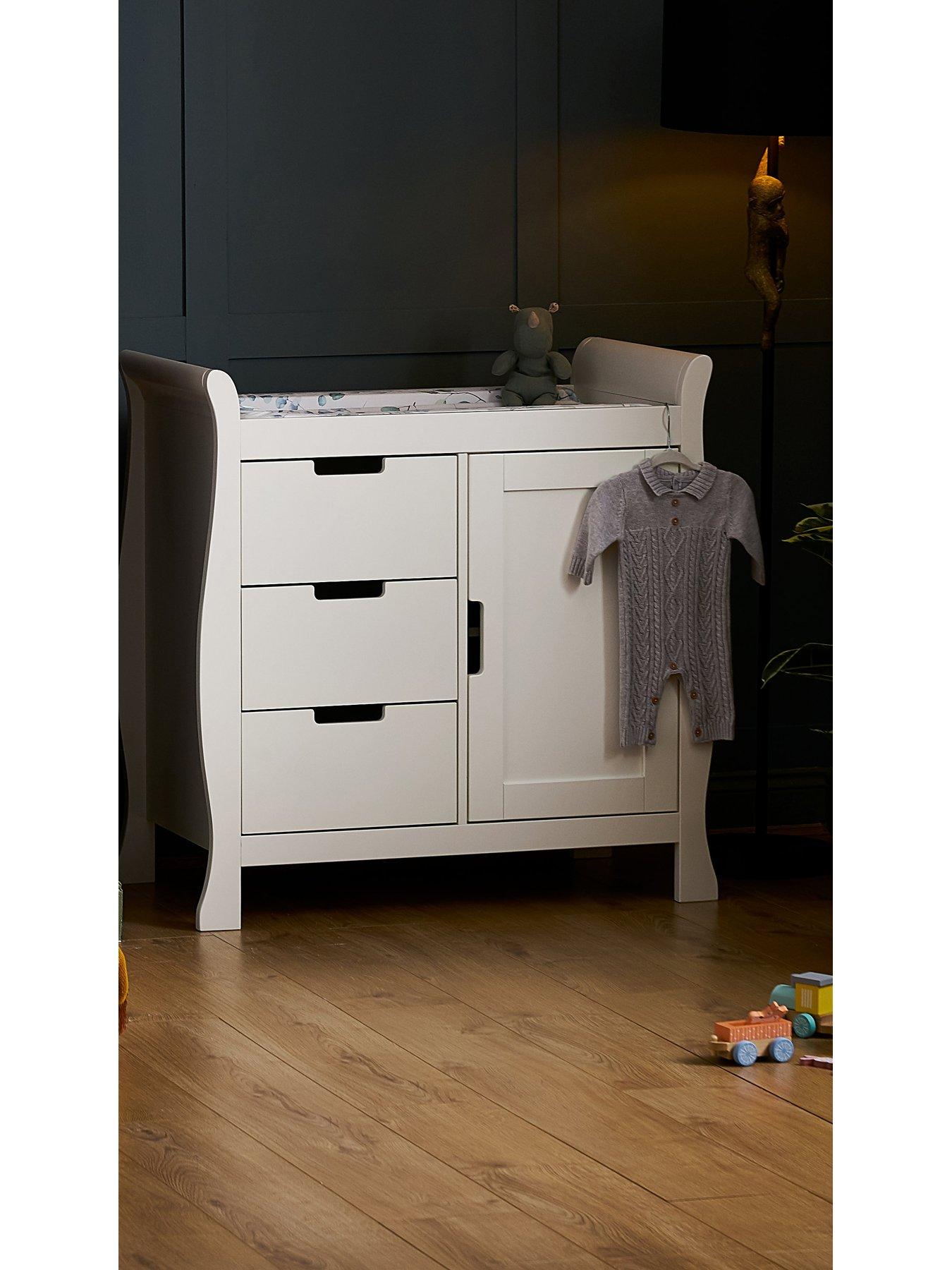 Image 5 of 7 of Obaby Stamford Classic Sleigh 2-Piece Nursery Furniture Set