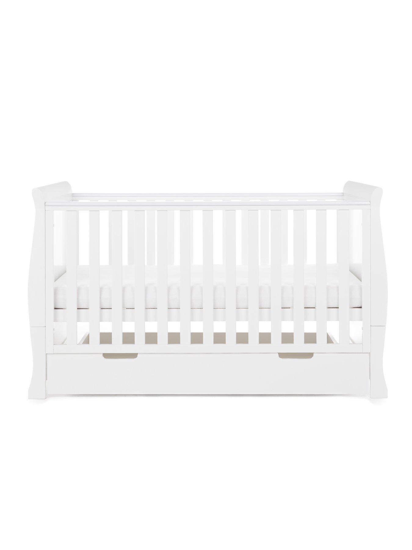 Image 6 of 7 of Obaby Stamford Classic Sleigh 2-Piece Nursery Furniture Set
