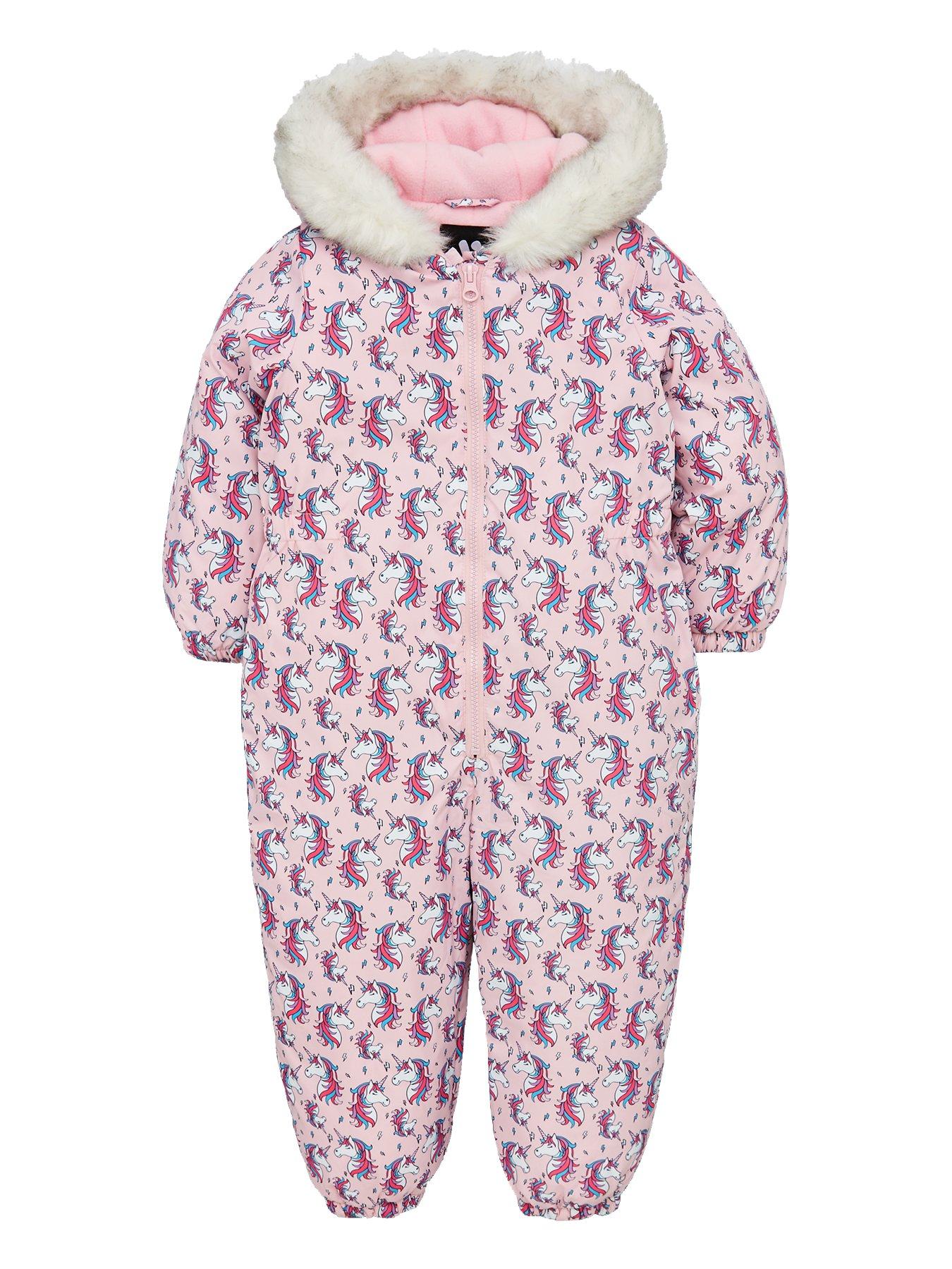 unicorn snow suit