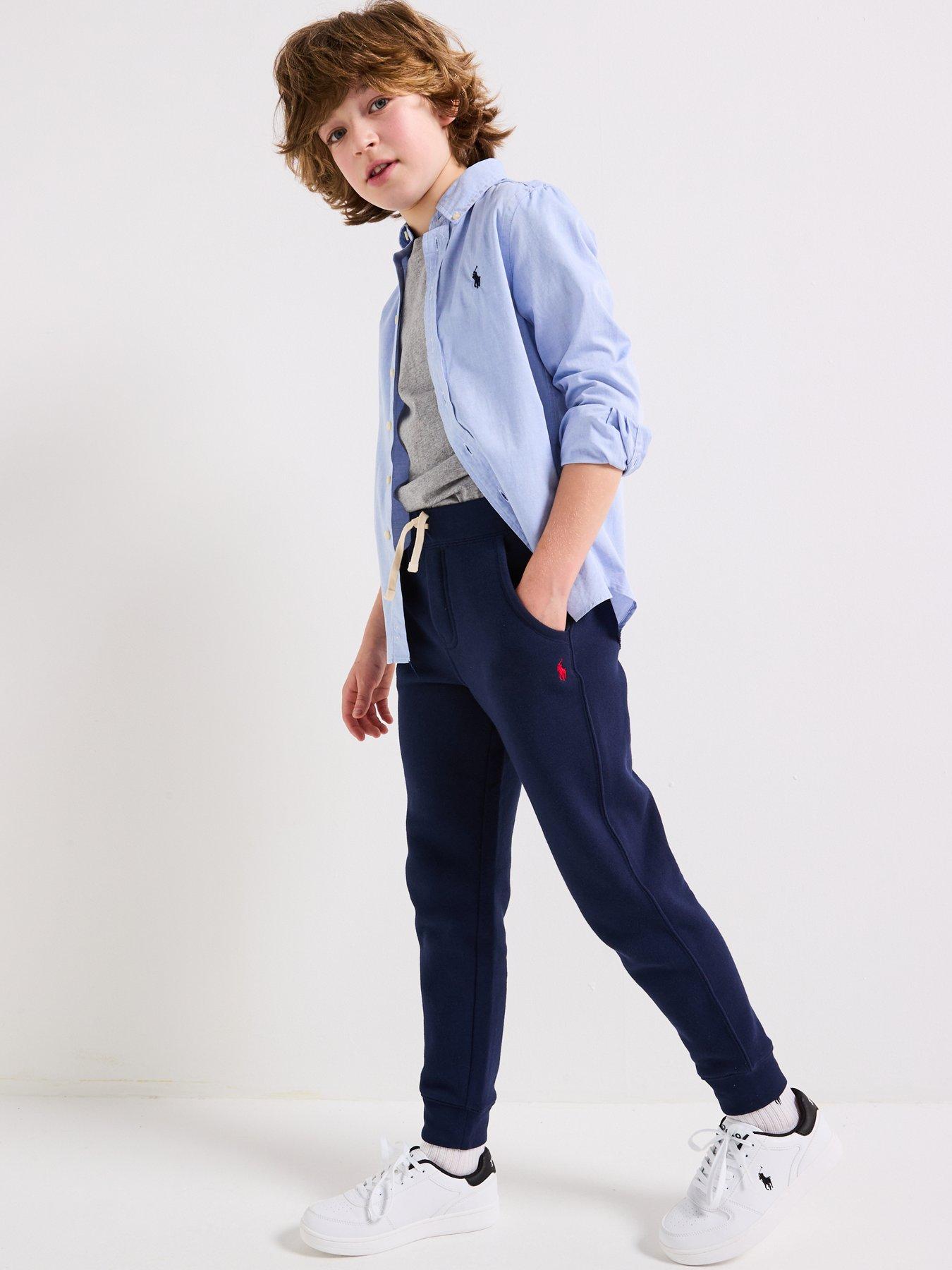 Polo Ralph Lauren Boys Custom Fit Classic Oxford Shirt Blue Very